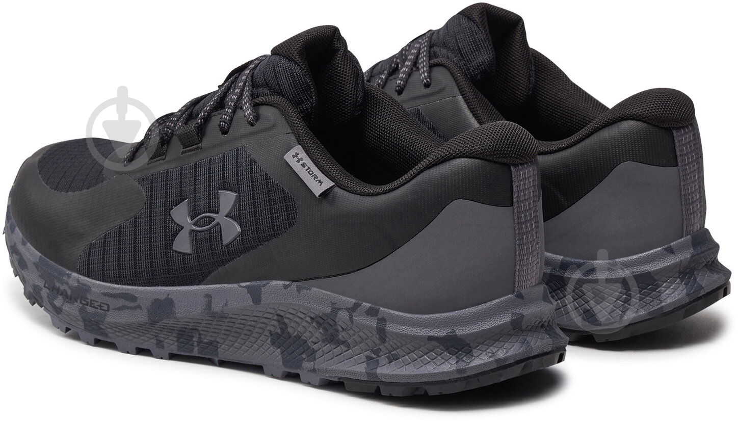 Кросівки чоловічі демісезонні Under Armour UA CHARGED BANDIT TR 3 SP 3028657-001 р.44,5 чорні - фото 3