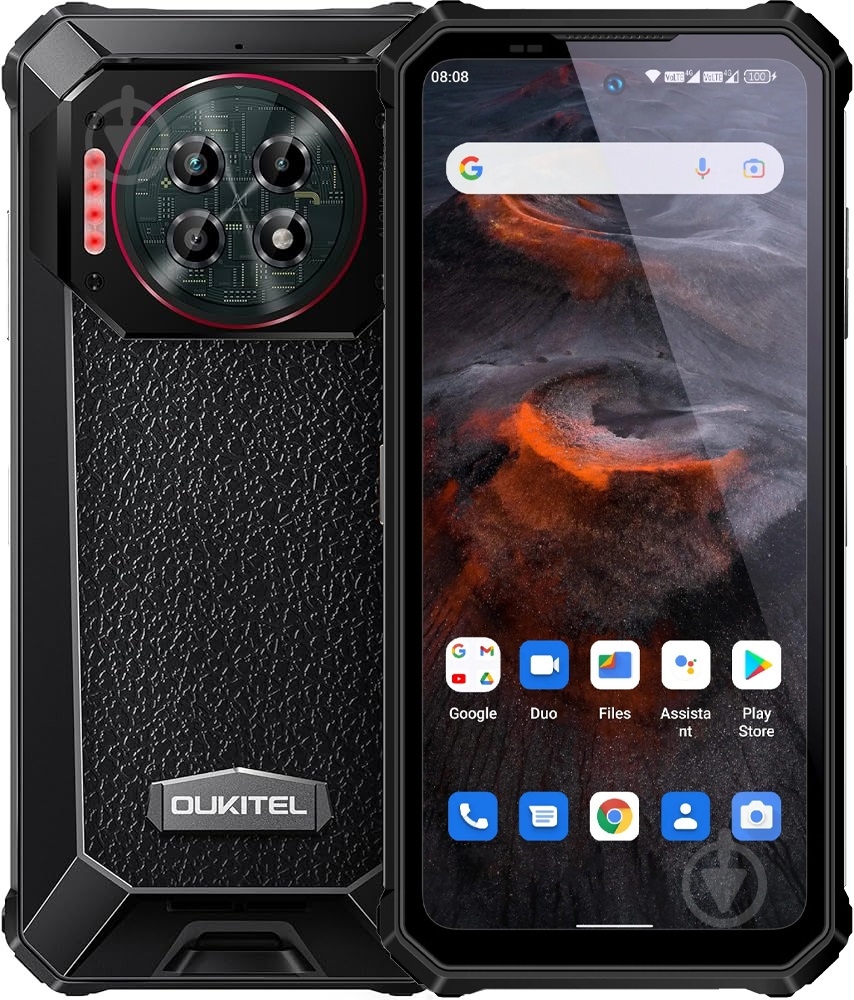 Смартфон Oukitel WP19pro 8/256GB black (6931940735711) - фото 1