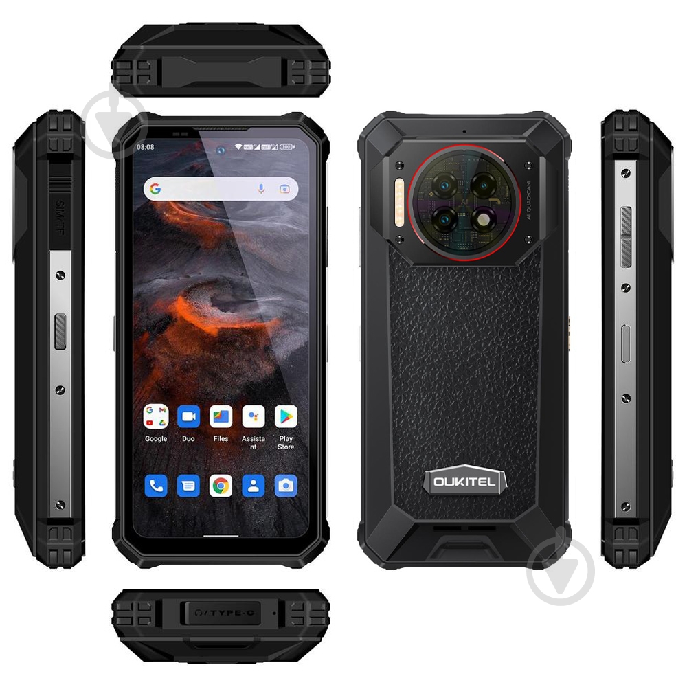 Смартфон Oukitel WP19pro 8/256GB black (6931940735711) - фото 6