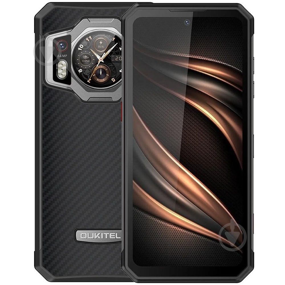 Смартфон Oukitel WP21 12/256GB black (6931940716062) - фото 1