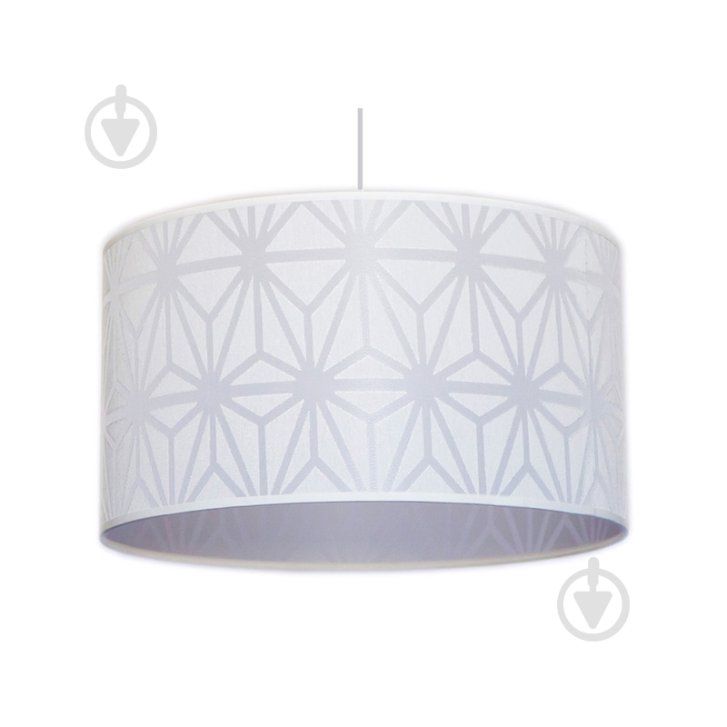 Светильник подвесной Геотон LINE-40D белый 1x40 Вт /E27 белый с рисунком 49228 - фото 1 Светильник подвесной Геотон LINE-40D белый 1x40 Вт /E27 белый с рисунком 49228 - фото 1