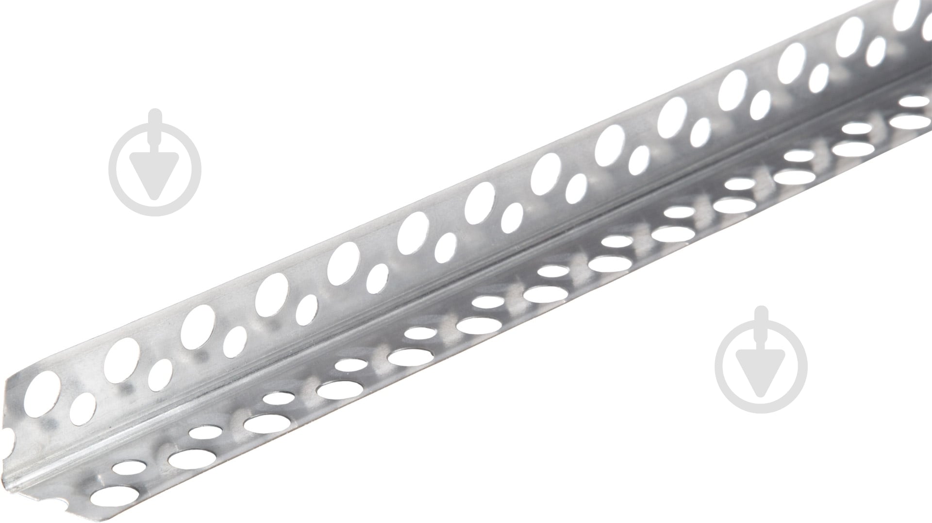 Кутник перфорований алюмінієвий 3 м 19х19 мм - фото 1