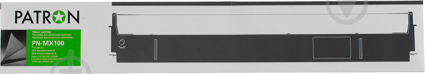 Картридж Patron Epson MX-100 (CM-EPS-MX-100-PN) black - фото 1