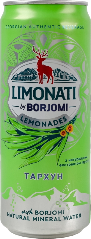 Лимонад Borjomi Limonati Тархун ж/б 0,33 л - фото 20 Лимонад Borjomi Limonati Тархун ж/б 0,33 л - фото 20