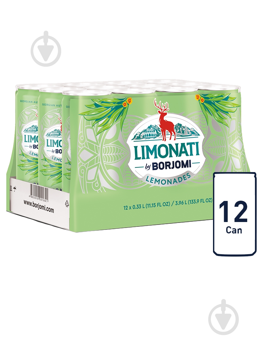 Лимонад Borjomi Limonati Тархун ж/б 0,33 л - фото 21 Лимонад Borjomi Limonati Тархун ж/б 0,33 л - фото 21