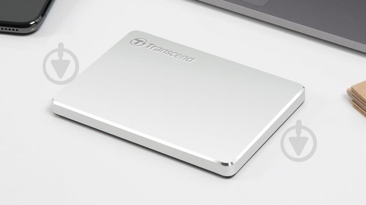 Зовнішній жорсткий диск Transcend 2 ТБ 2,5" USB Type-C (TS2TSJ25C3S) silver - фото 4 Зовнішній жорсткий диск Transcend 2 ТБ 2,5" USB Type-C (TS2TSJ25C3S) silver - фото 4