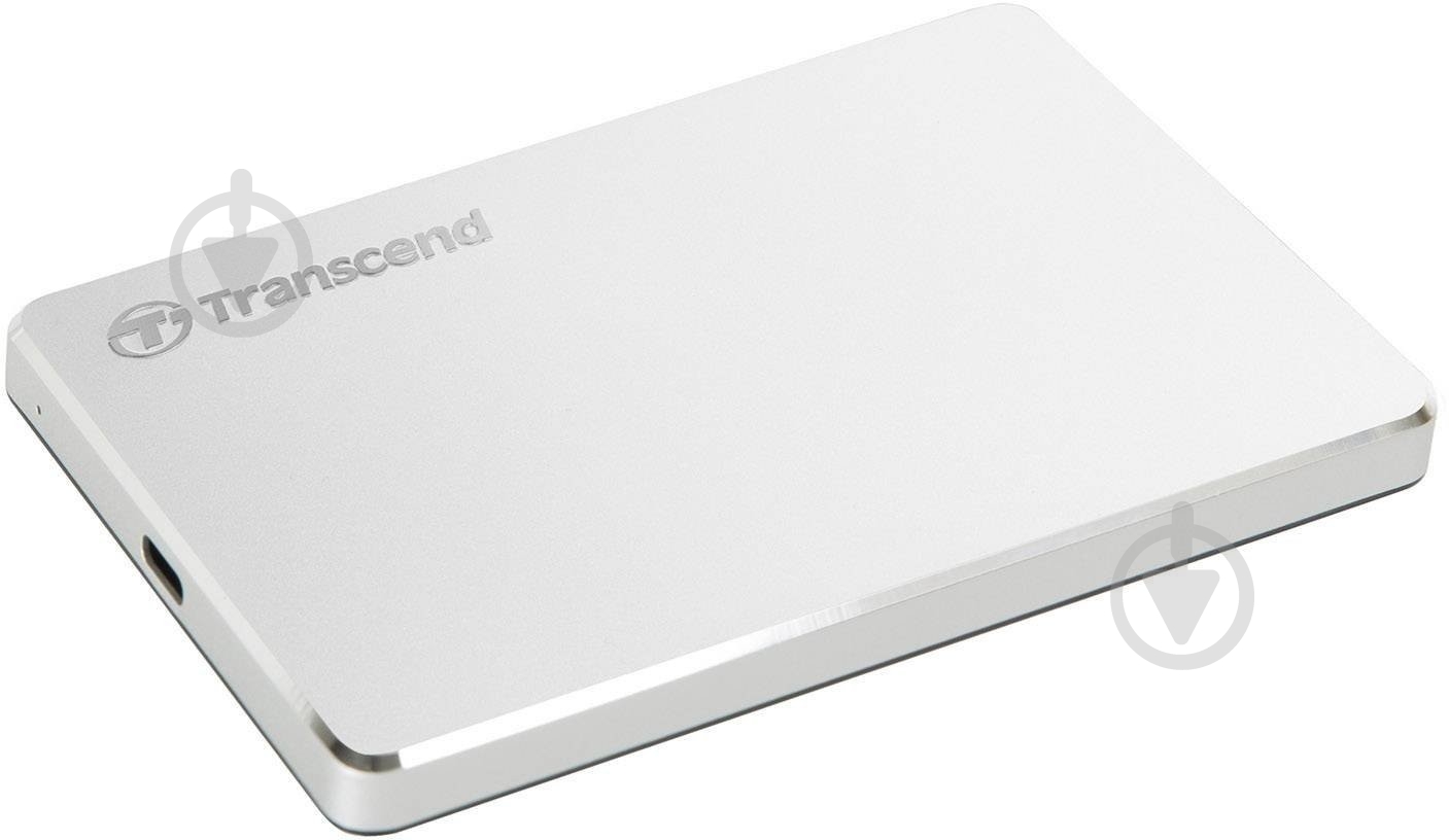 Зовнішній жорсткий диск Transcend 2 ТБ 2,5" USB Type-C (TS2TSJ25C3S) silver - фото 2 Зовнішній жорсткий диск Transcend 2 ТБ 2,5" USB Type-C (TS2TSJ25C3S) silver - фото 2