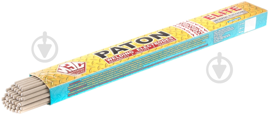 Электроды сварочные PATON ELIT 4 мм 2,5 кг - фото 1