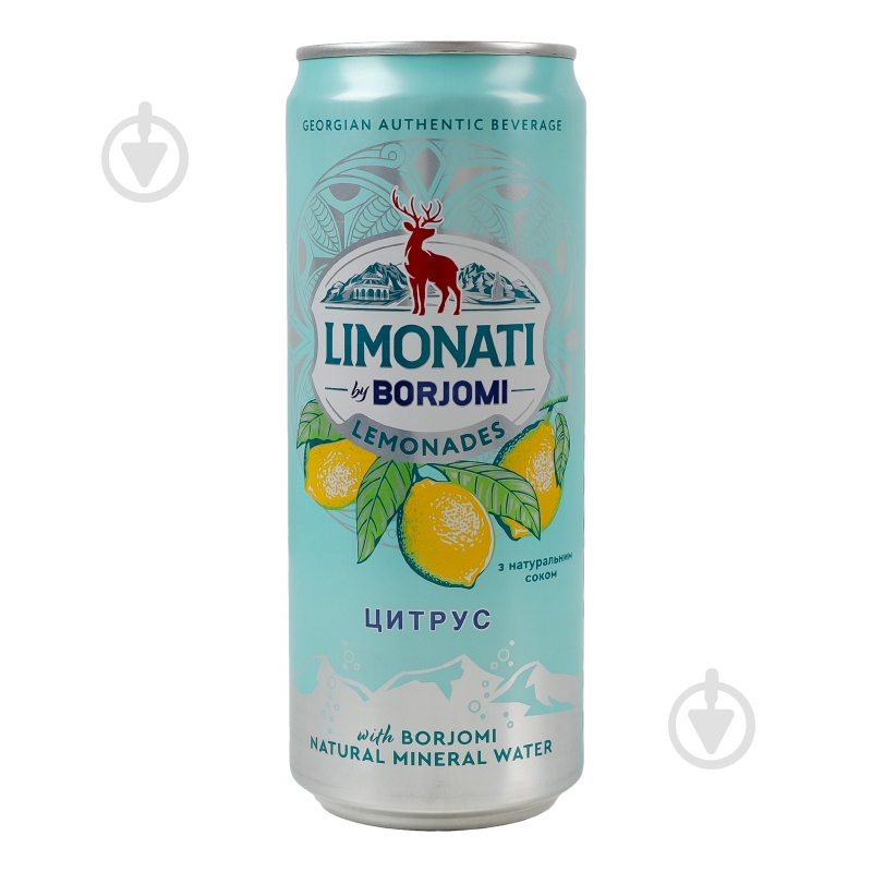 Лимонад Borjomi Limonati Цитрус ж/б 0,33 л - фото 12
