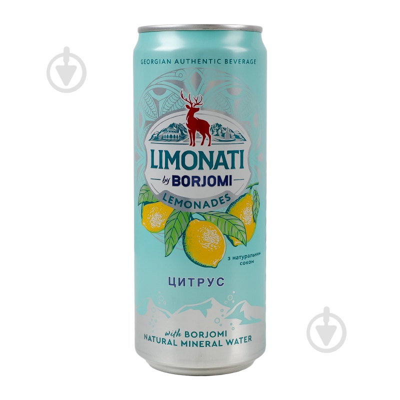 Лимонад Borjomi Limonati Цитрус ж/б 0,33 л - фото 10