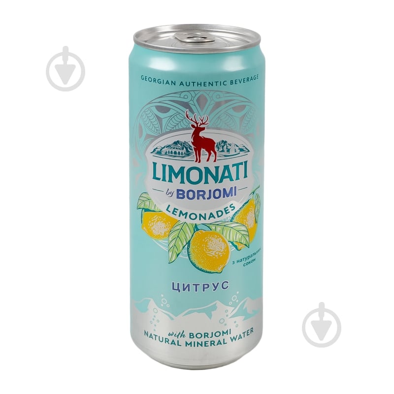 Лимонад Borjomi Limonati Цитрус ж/б 0,33 л - фото 6