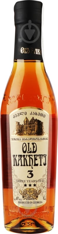 Бренди Старый Кахети 3* 40% 0,2 л - фото 1