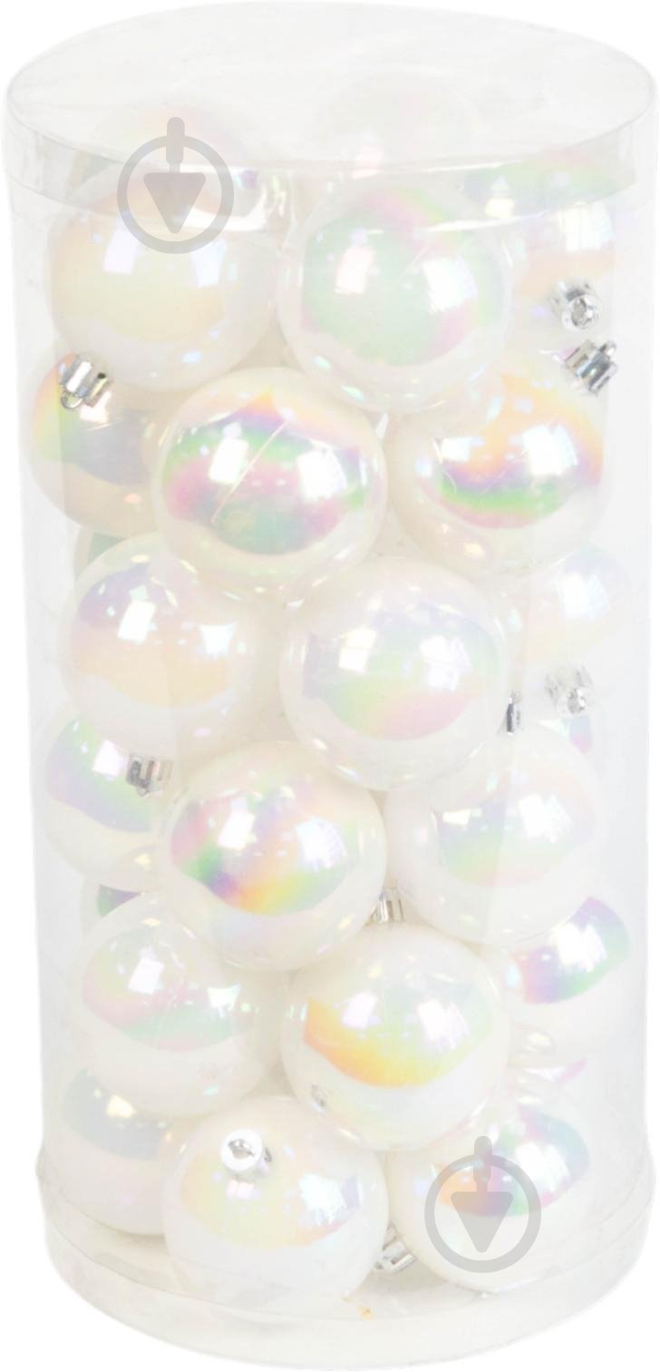 Набір ялинкових куль Бабл гам d 60 мм 30 шт./уп. - фото 1 Набір ялинкових куль Бабл гам d 60 мм 30 шт./уп. - фото 1