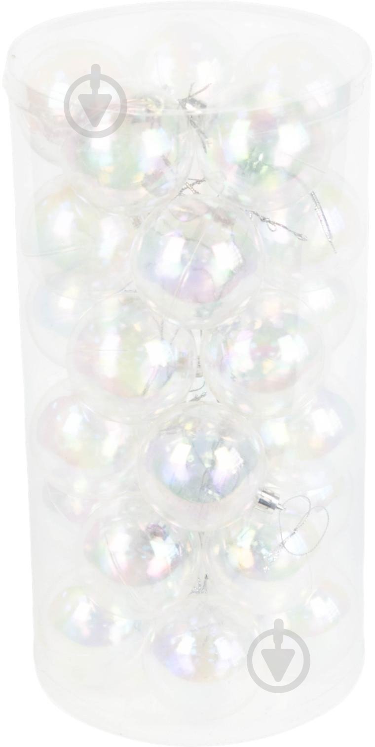 Набір ялинкових куль Бабл гам d 60 мм 30 шт./уп. - фото 2 Набір ялинкових куль Бабл гам d 60 мм 30 шт./уп. - фото 2