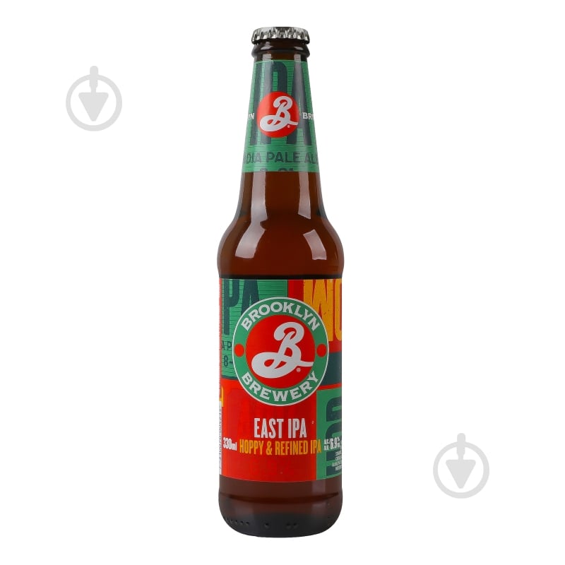 Пиво Brooklyn East IPA Hoppy & Refined 0,33 л - фото 17