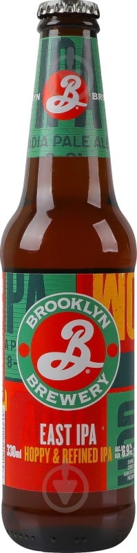 Пиво Brooklyn East IPA Hoppy & Refined 0,33 л - фото 16