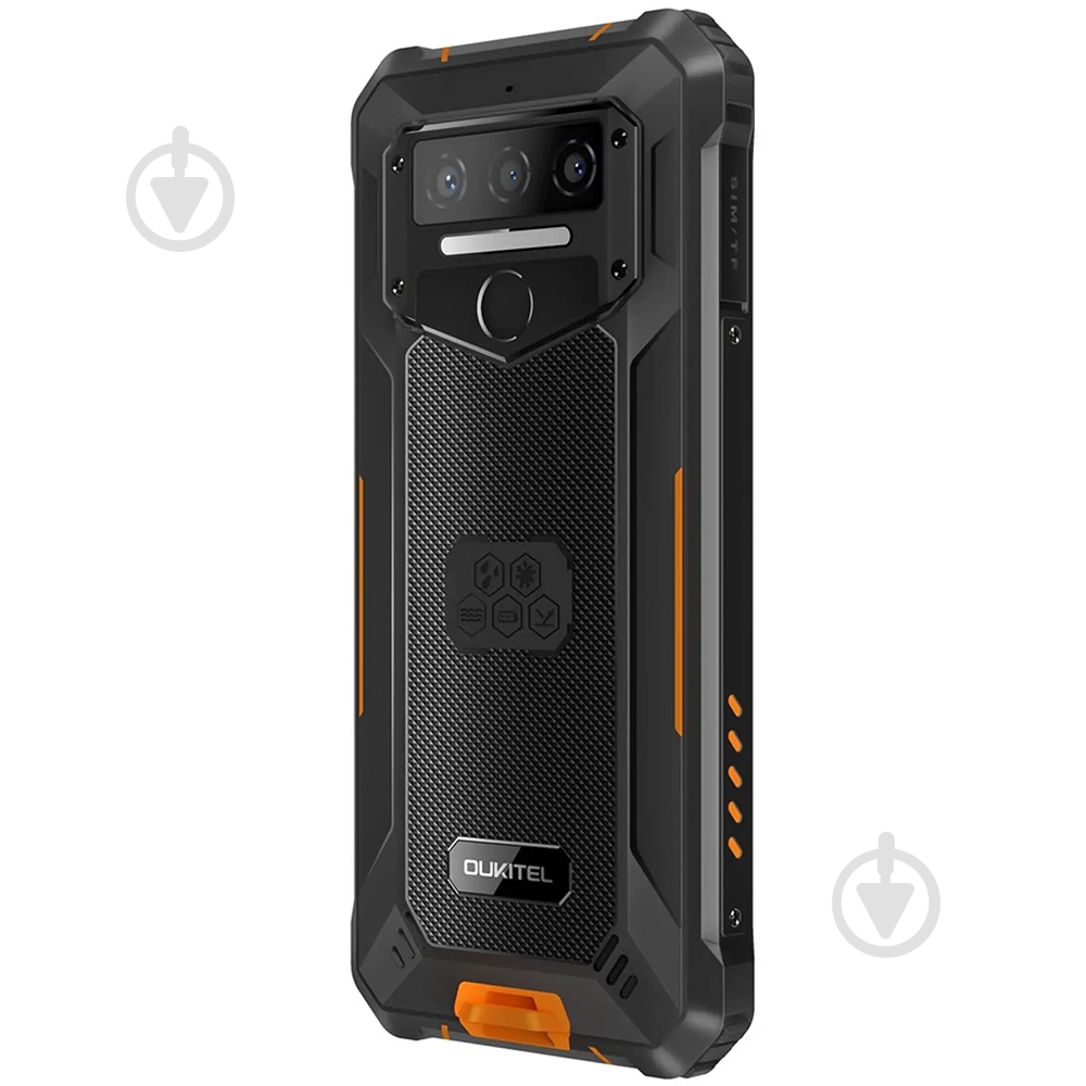 Смартфон Oukitel WP23 4/64GB black/orange (6931940722032) - фото 6