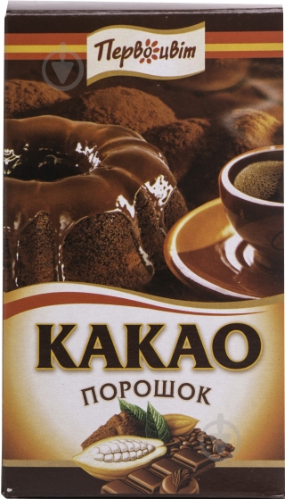 Какао 75 г Первоцвіт (4820131810165) - фото 1 Какао 75 г Первоцвіт (4820131810165) - фото 1