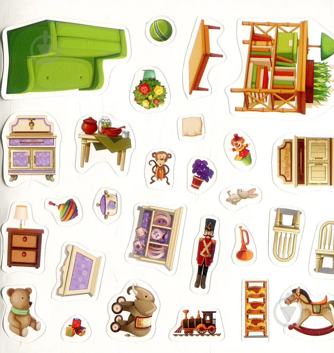Книга «Багаторазовi налiпки. У будинку» 978-966-936-673-3 - фото 3