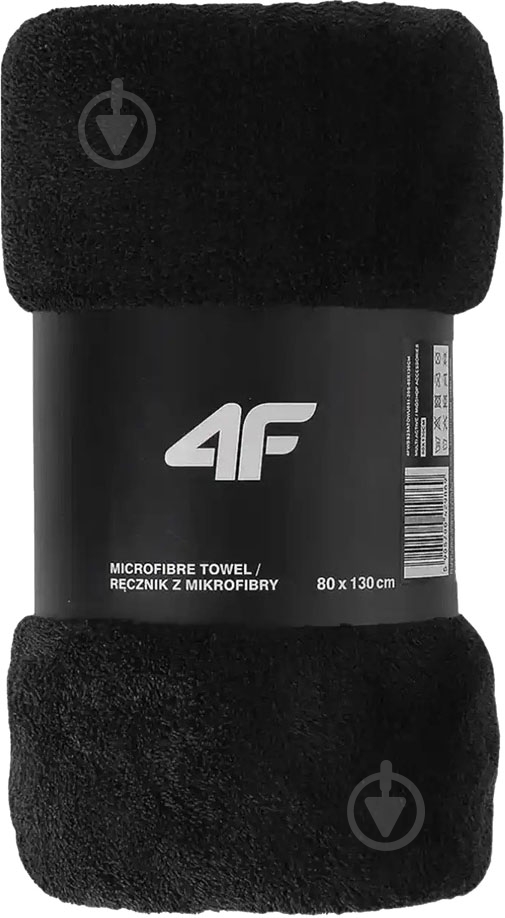 Полотенце U092 черный 4F - фото 1