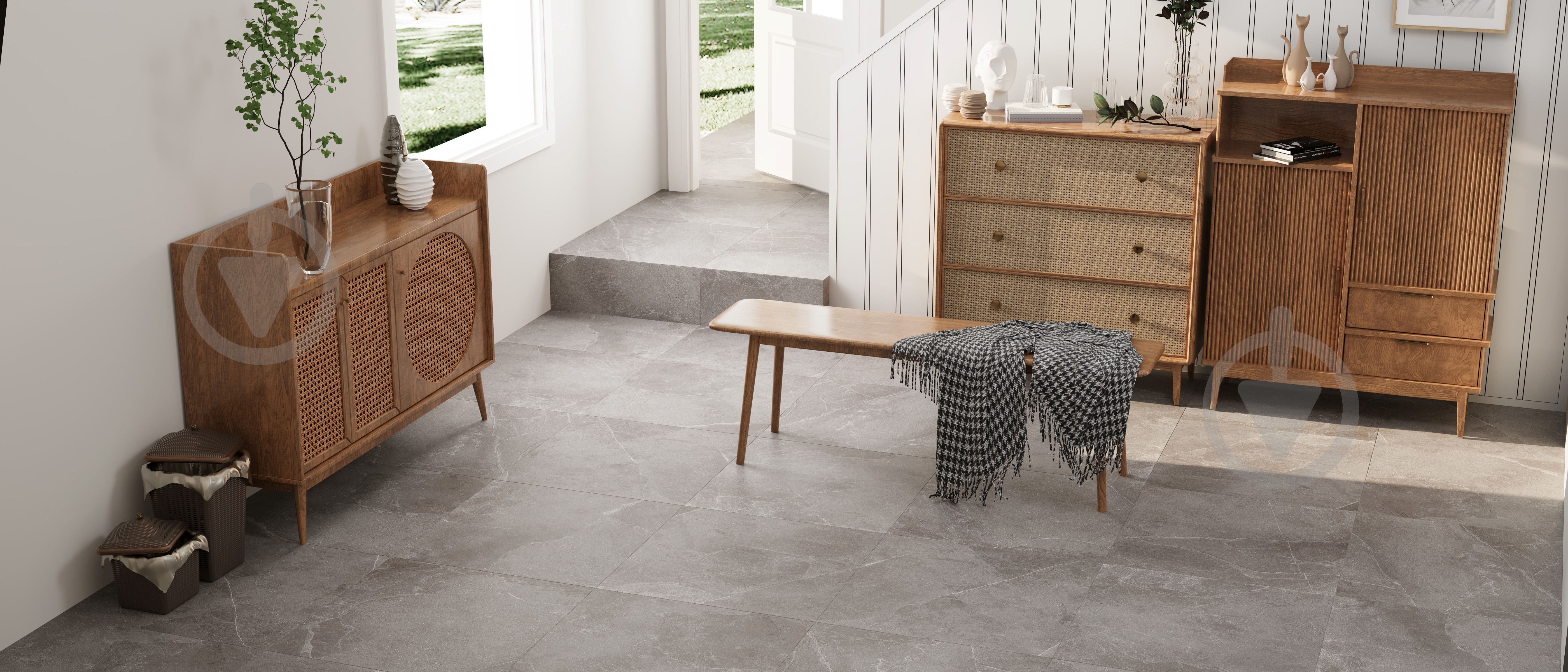 Плитка Allore Group Londin Grey F P NR Mat 47x47 см - фото 7