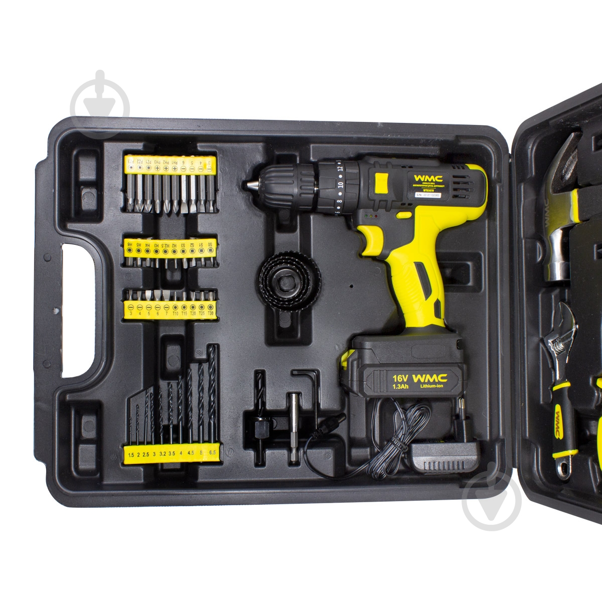 Набор ручного инструмента WMC TOOLS 57 шт. WT-1057 - фото 3 Набор ручного инструмента WMC TOOLS 57 шт. WT-1057 - фото 3