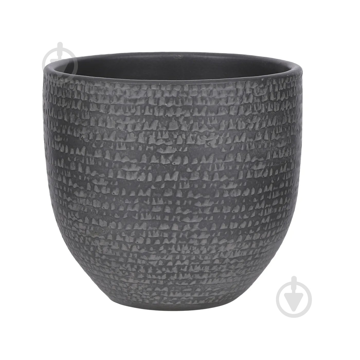 Вазон керамика Carrie pot round 20х18 см круглый черный 3,6 л Edelman (1086344) - фото 1 Вазон керамика Carrie pot round 20х18 см круглый черный 3,6 л Edelman (1086344) - фото 1