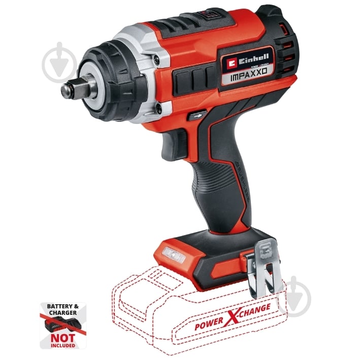 Гайковерт акумуляторний Einhell IMPAXXO 18/450 450 Нм 4510070 - фото 1
