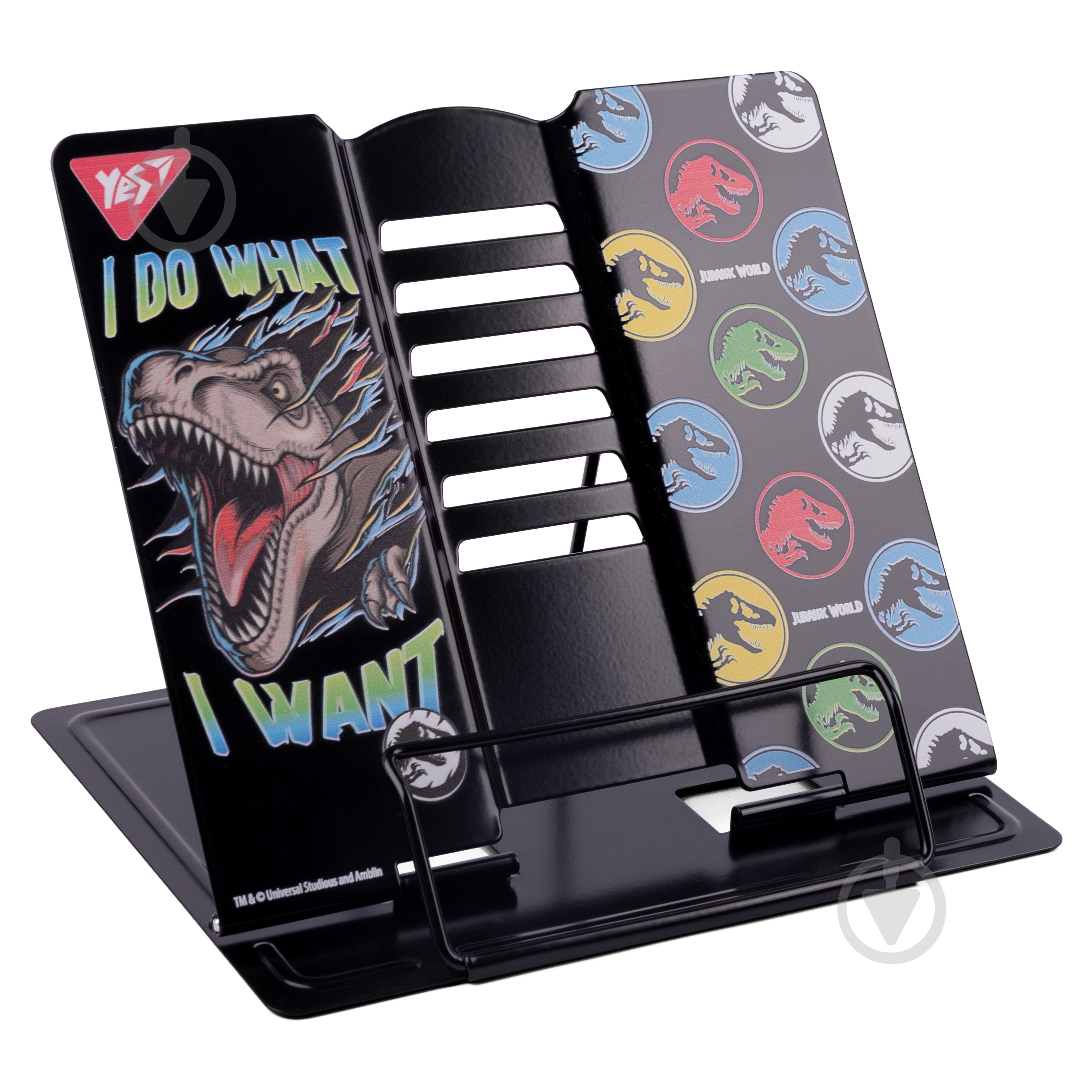 Підставка для книг Jurassic World метал YES - фото 1 Підставка для книг Jurassic World метал YES - фото 1
