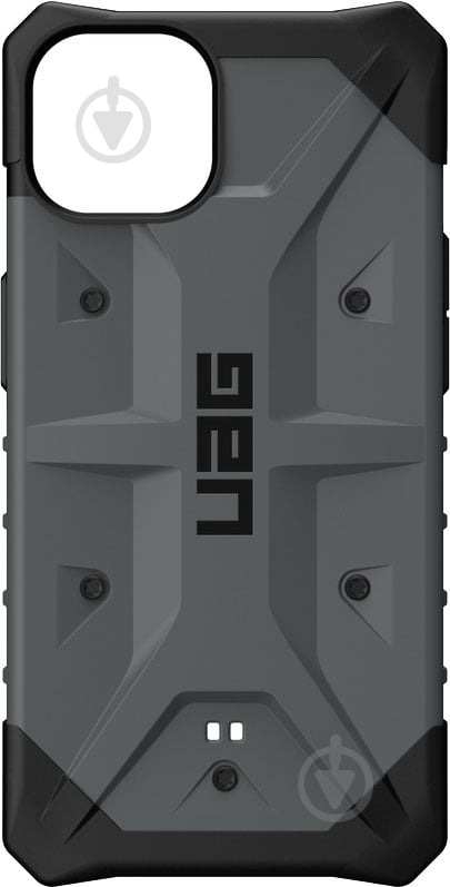 Чохол-накладка UAG Pathfinder для Apple iPhone 13 (113177113333) silver - фото 1