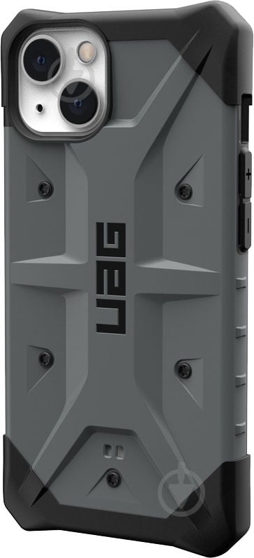 Чохол-накладка UAG Pathfinder для Apple iPhone 13 (113177113333) silver - фото 4
