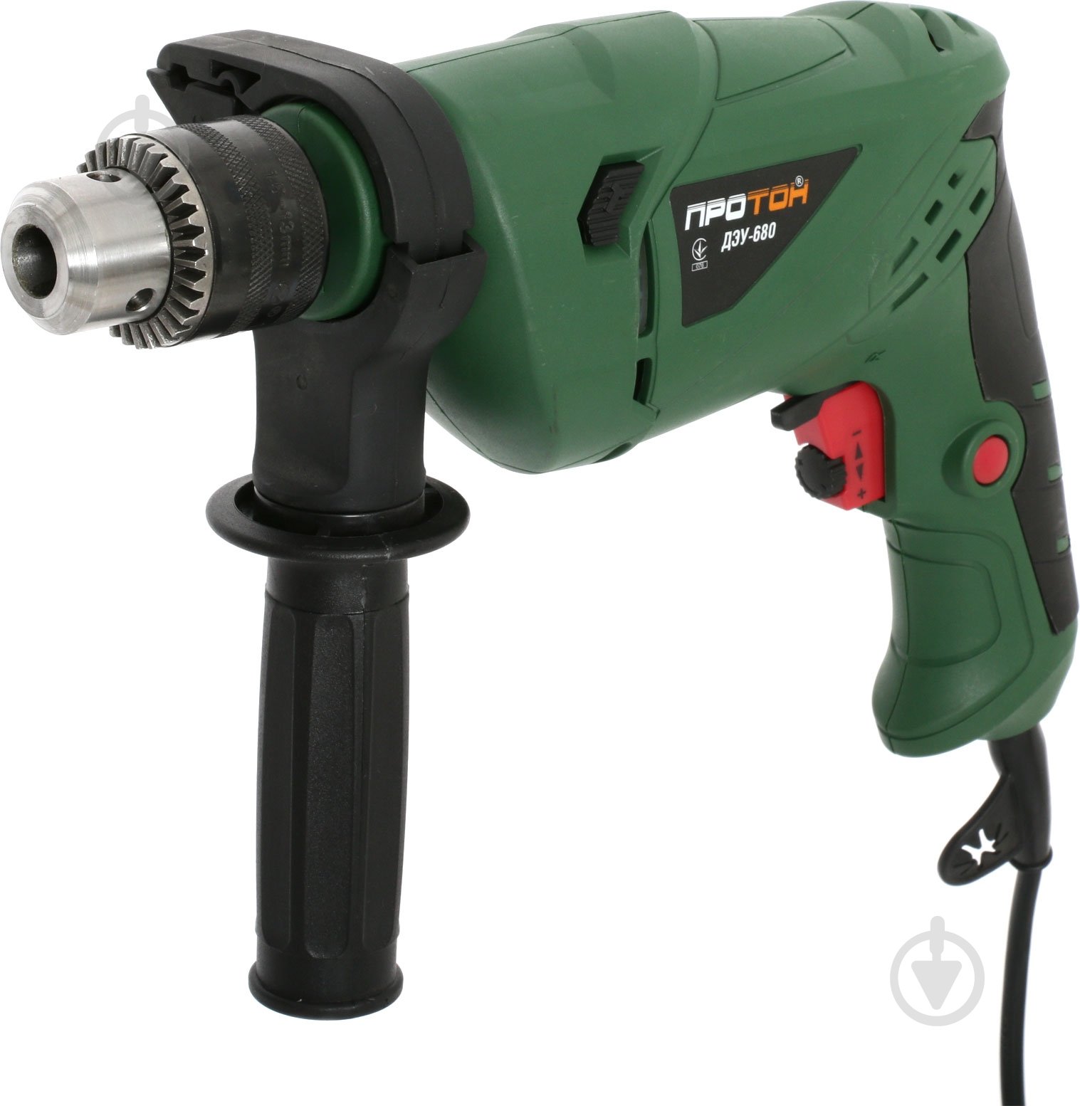 Дрель ударная ПРОТОН ДЭУ-680 - фото 1