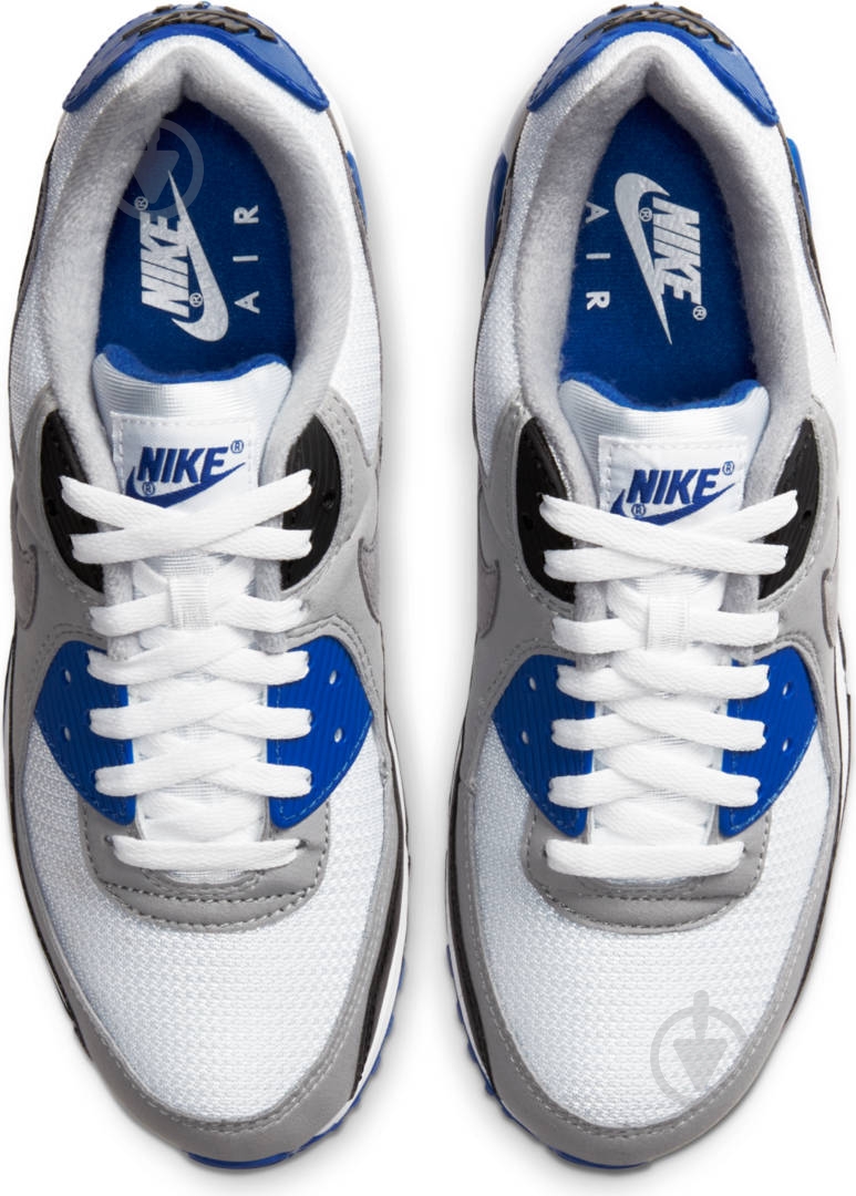 Кросівки чоловічі демісезонні Nike AIR MAX 90 CD0881-102 р.41 білі - фото 7