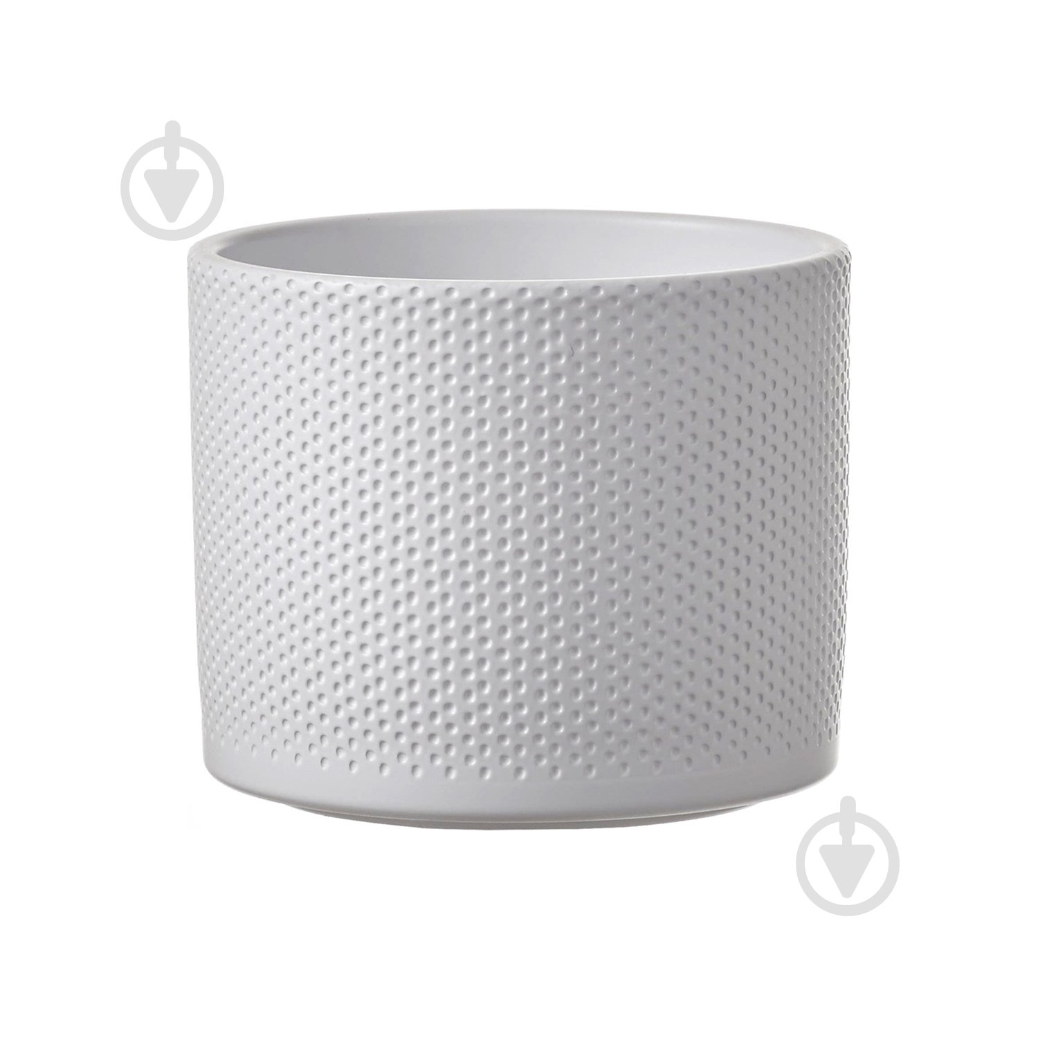 Вазон кераміка Era pot round 10х9 см круглий білий 0,6 л Edelman (1096055) - фото 1 Вазон кераміка Era pot round 10х9 см круглий білий 0,6 л Edelman (1096055) - фото 1