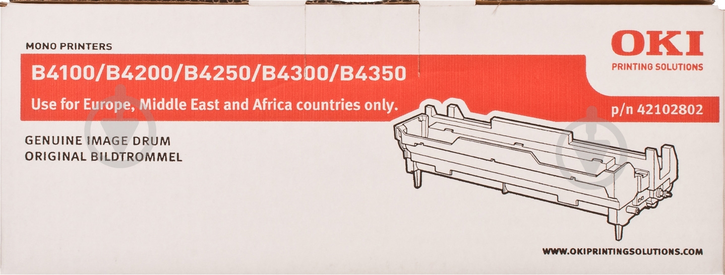 Драм-картридж OKI B4200 TYPE 9 (DU-OKI-B4200) black - фото 1