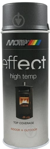 Краска аэрозольная Motip темно-антрацитовый 400 мл - фото 1