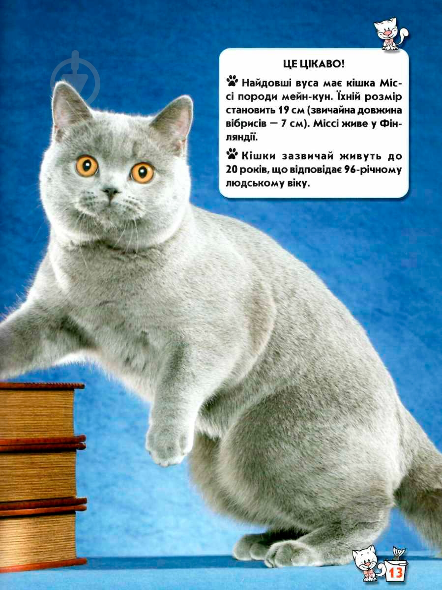 Книга Тамара Протасовицкая «Світ навколо нас. Кішки» 978-966-936-750-1 - фото 6
