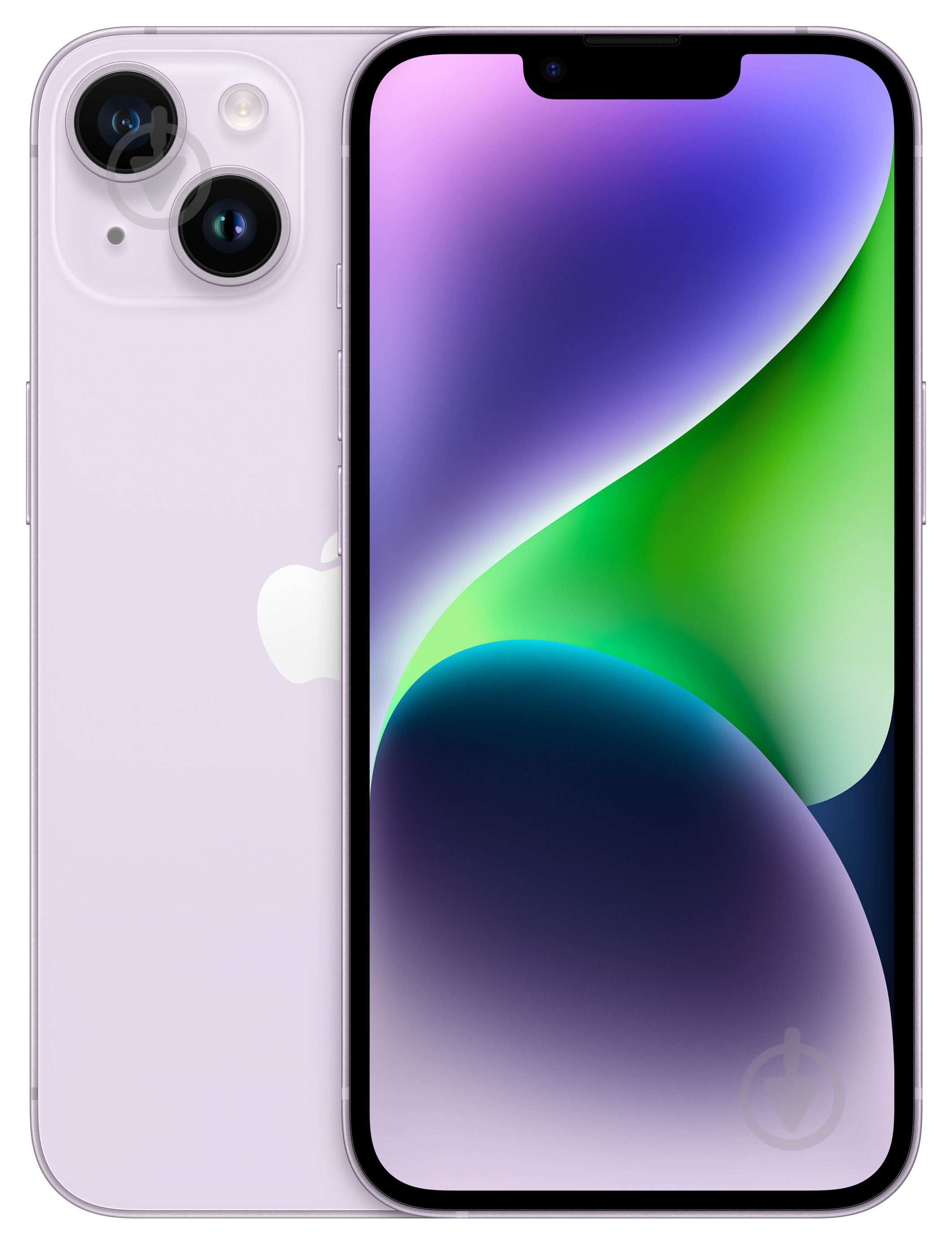Смартфон Apple iPhone 14 256GB Purple (MPWA3RX/A) - фото 1 Смартфон Apple iPhone 14 256GB Purple (MPWA3RX/A) - фото 1