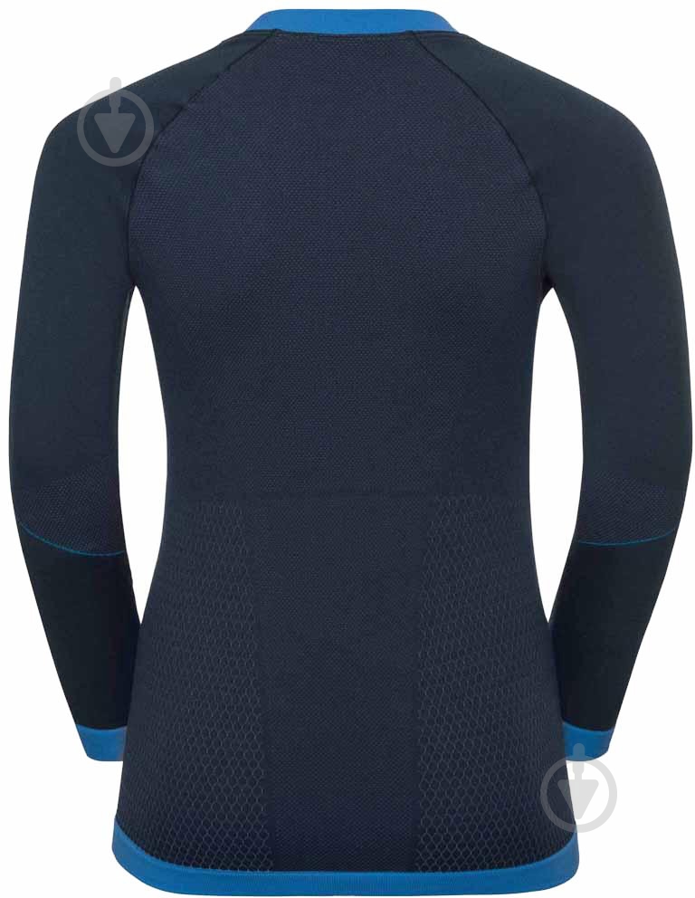 Термофутболка Odlo PERFORMANCE_WARM 183169-20433 р.152/164 синій - фото 2