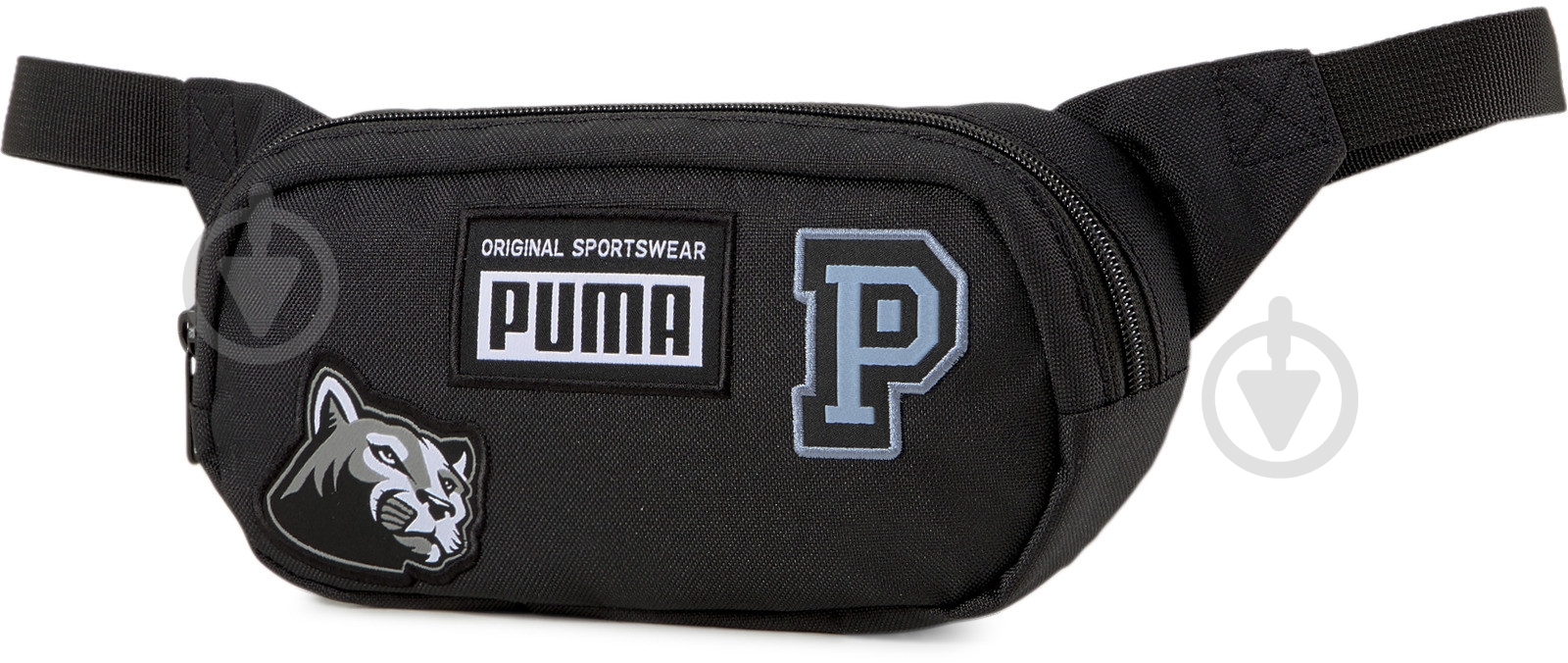 Сумка на пояс Puma Patch Waist Bag 07856201 черный - фото 1 Сумка на пояс Puma Patch Waist Bag 07856201 черный - фото 1