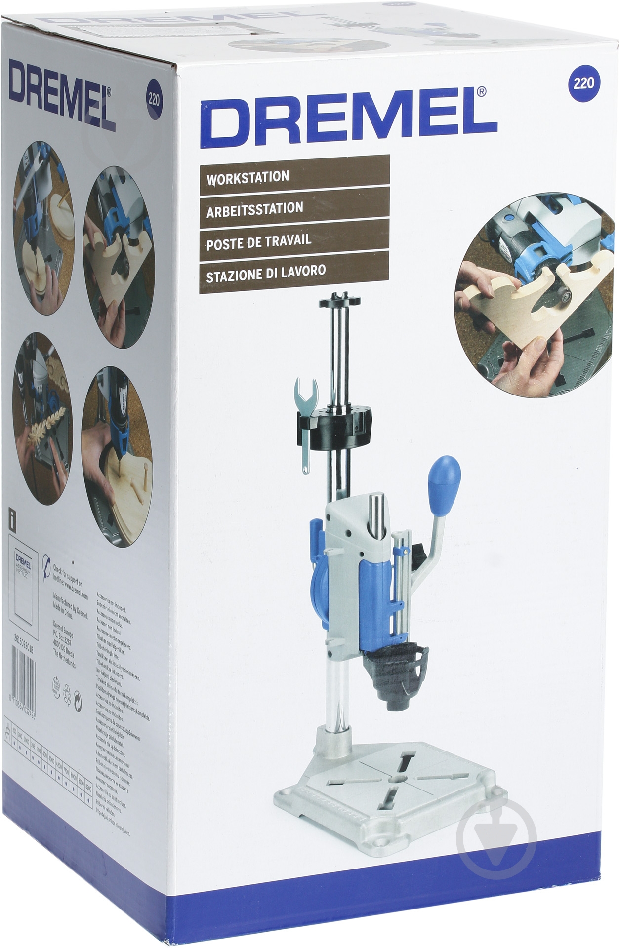 Стойка для дрели Dremel 220 26150220JB - фото 8 Стойка для дрели Dremel 220 26150220JB - фото 8