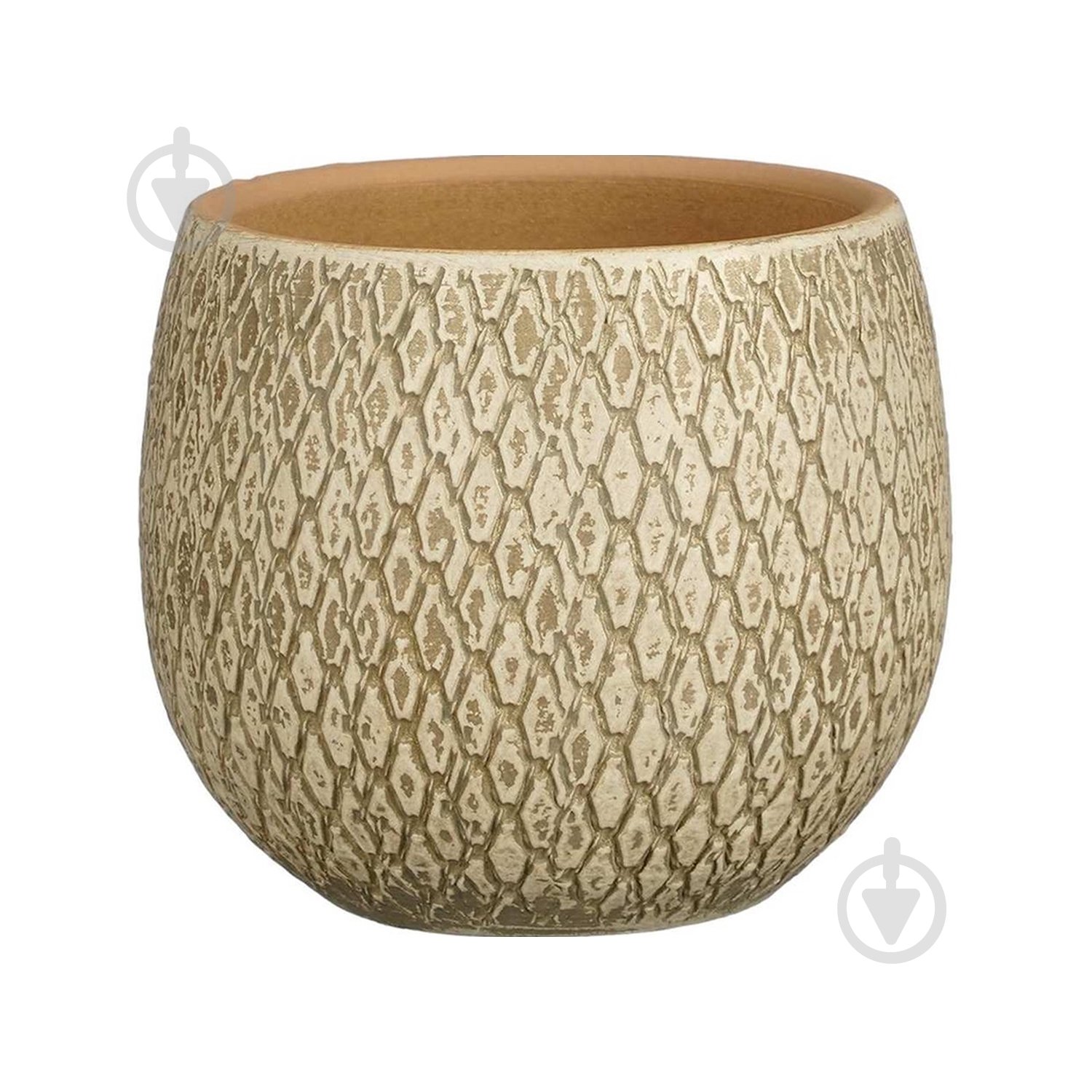 Вазон керамика Madeira pot round 18х18 см круглый кремовый Edelman (1167494) - фото 1 Вазон керамика Madeira pot round 18х18 см круглый кремовый Edelman (1167494) - фото 1