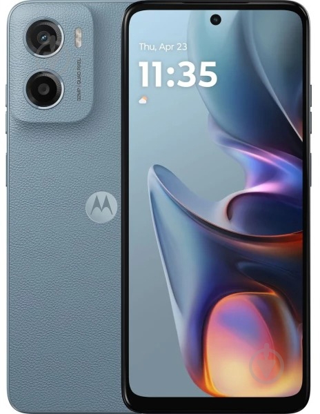 Смартфон Motorola E15 2/64GB misty blue (1147817) - фото 1