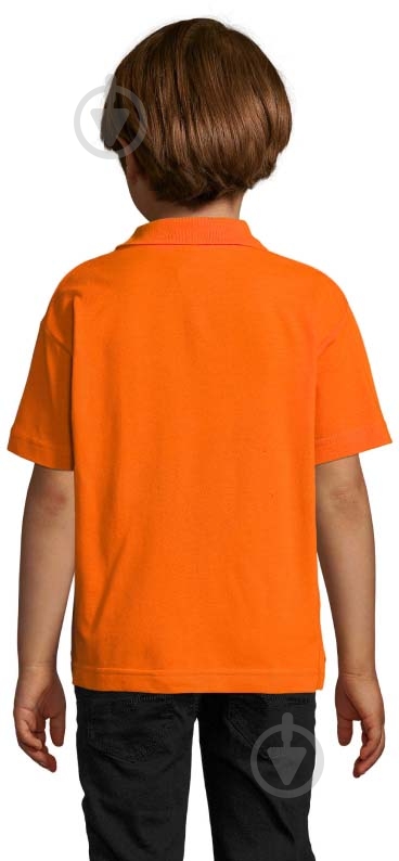 Поло Sol's Summer Kids 11344400 р.128 оранжевый - фото 2