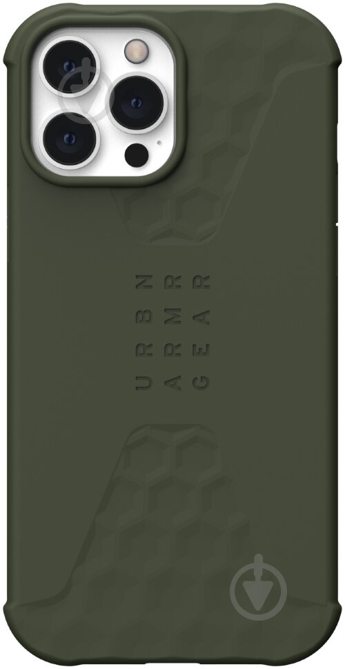 Чохол UAG Standard Issue для Apple iPhone 13 Pro Max (11316K117272) olive - фото 1 Чохол UAG Standard Issue для Apple iPhone 13 Pro Max (11316K117272) olive - фото 1