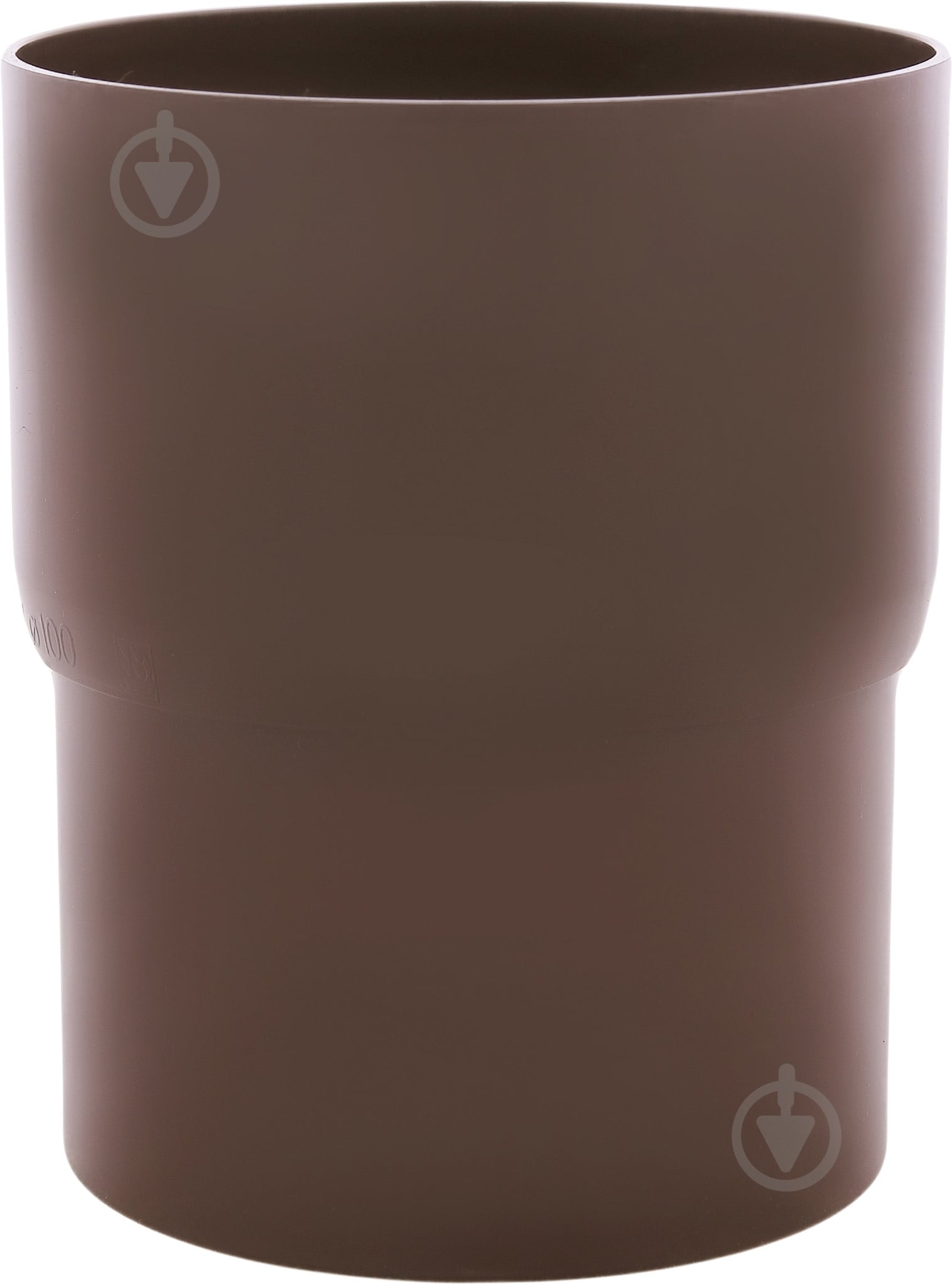 Муфта трубы PROFiL 75 мм коричневый - фото 1