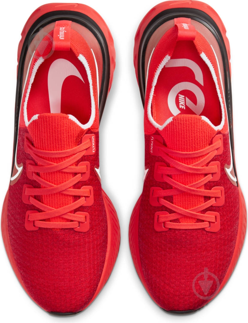 Кросівки чоловічі Nike ReactINFINITY Run Flyknit CD4371-600 р.44 червоні - фото 7