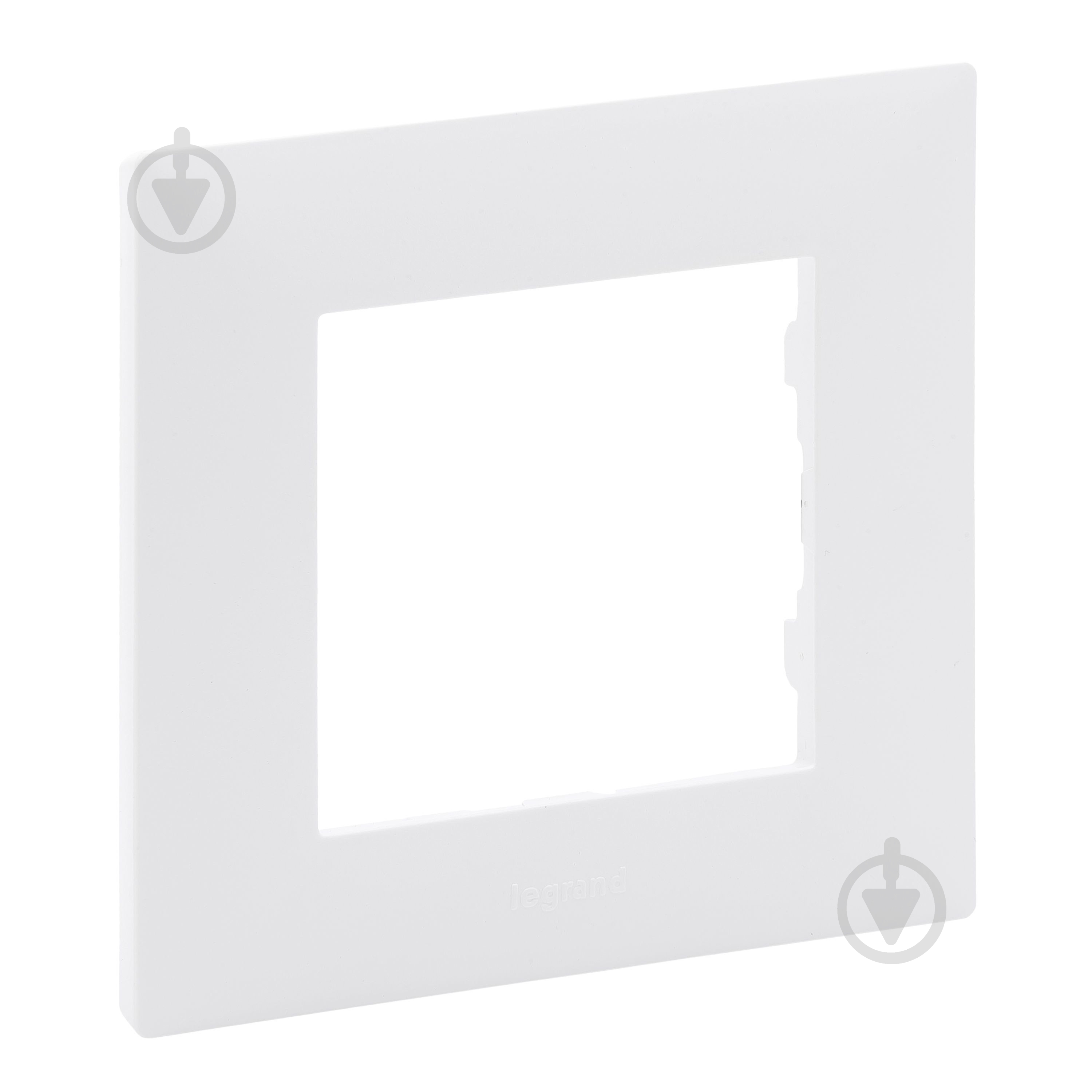 Рамка Legrand Niloe Step 863191 универсальная белый - фото 1