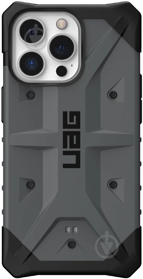 Чехол защитный UAG для Apple iPhone 13 Pro (113157113333) silver - фото 1