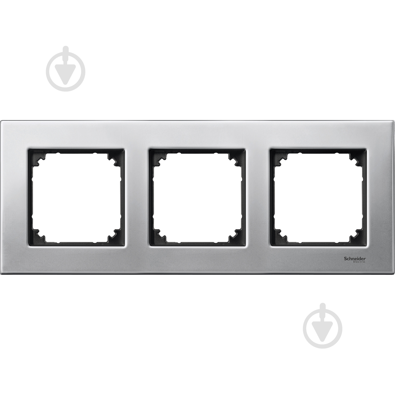 Рамка трехместная Merten M-Elegance горизонтальная MTN403360 - фото 1